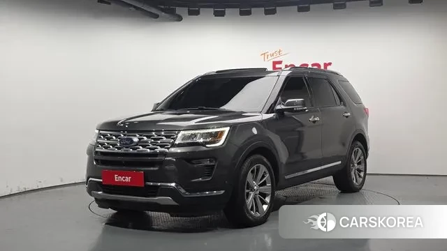 Ford Explorer 2018 Серый из Кореи