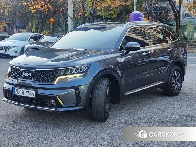 Kia The New Sorento 4th Generation 2023 Серый из Кореи