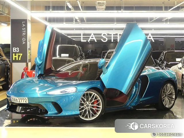 McLaren GT 2022 Небесно-голубой из Кореи