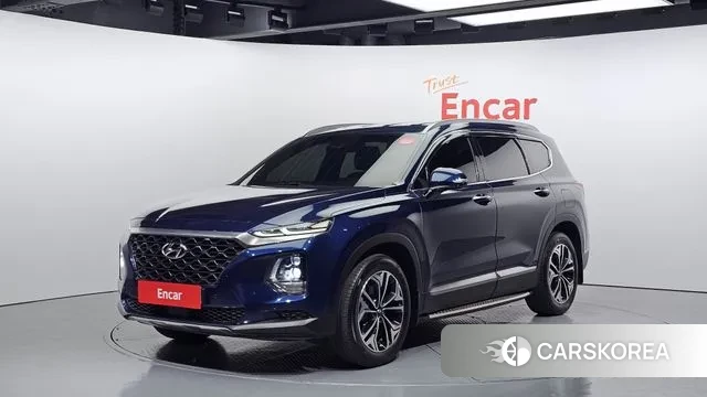 Hyundai Santa Fe TM 2019 Синий из Кореи