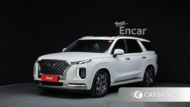 Hyundai Palisade 2022 Белый из Кореи