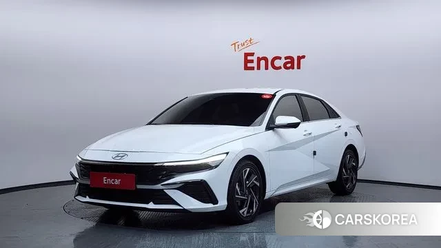 Hyundai The New Avante (CN7) 2023 Белый из Кореи