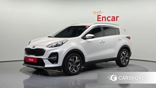 Kia Sportage The Bold 2018 Белый из Кореи