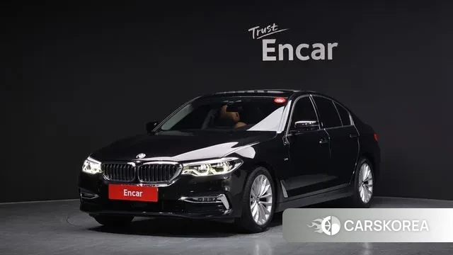 BMW 5 Series (G30) 2018 Черный из Кореи