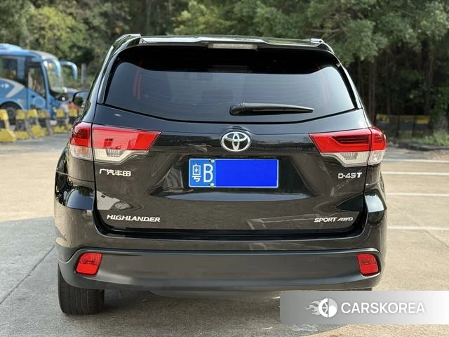 Toyota Highlander 2021 Черный из Китая