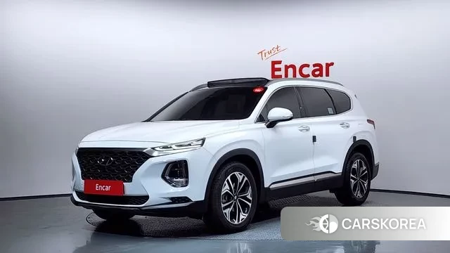 Hyundai Santa Fe TM 2018 Белый из Кореи