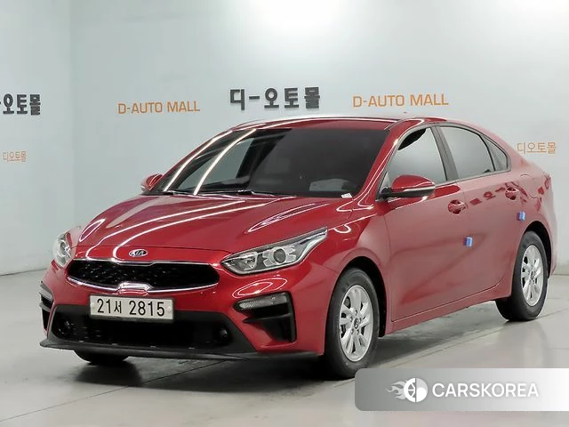 Kia Come New K3 2018 Красный из Кореи