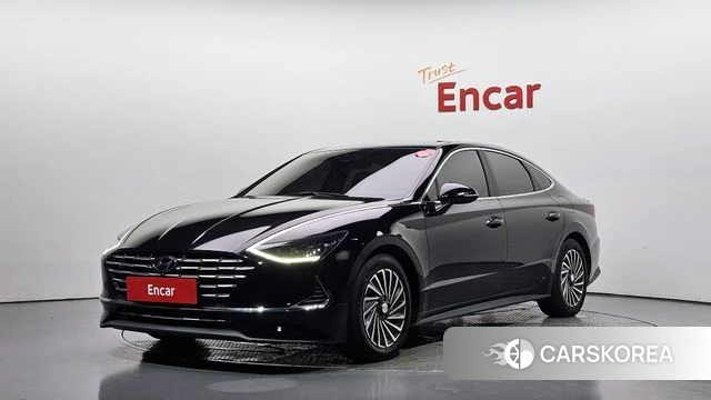 Hyundai Sonata Hybrid (DN8) 2023 Черный из Кореи
