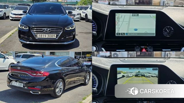 Hyundai Grandeur IG 2019 Черный из Кореи