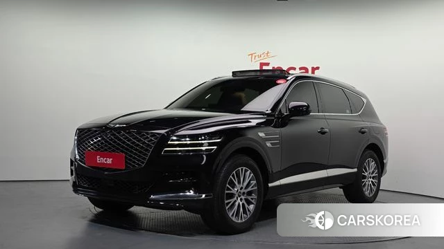 Genesis GV80 2022 Черный из Кореи