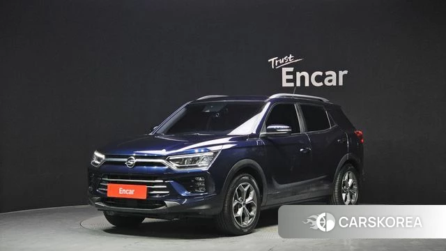 Ssangyong Beautiful Korando 2019 Синий из Кореи