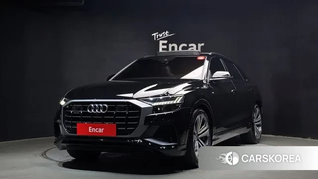 Audi Q8 (4M) 2022 Черный из Кореи