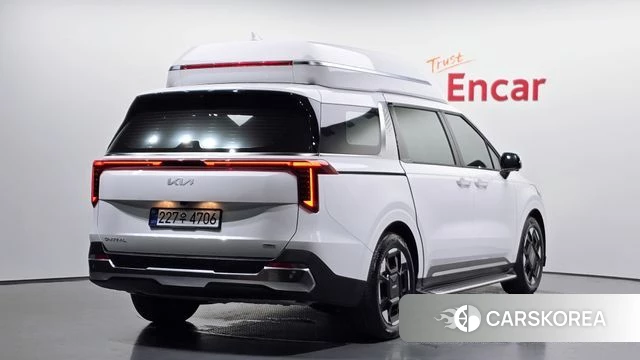 Kia The New Carnival 4th Generation 2025 Белый из Кореи