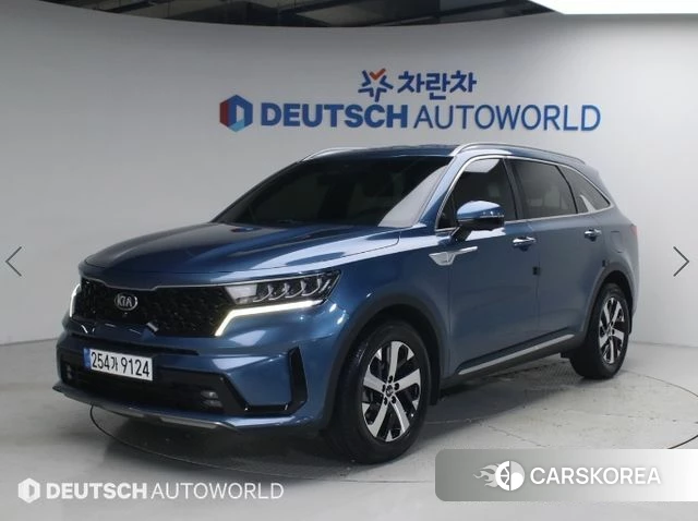 Kia Sorento 4th Generation 2020 Синий из Кореи