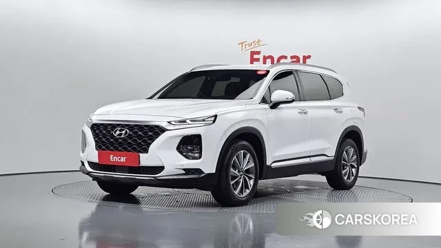 Hyundai Santa Fe TM 2019 Белый из Кореи