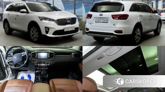 Kia The New Sorento 2019 Белый из Кореи