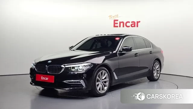 BMW 5 Series (G30) 2019 Черный из Кореи