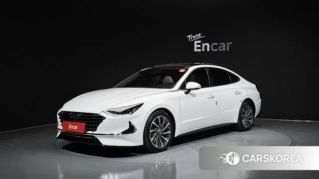 Hyundai Sonata (DN8) 2019 Белый из Кореи
