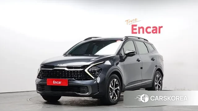 Kia Sportage 5th Generation Hybrid 2022 Серый из Кореи