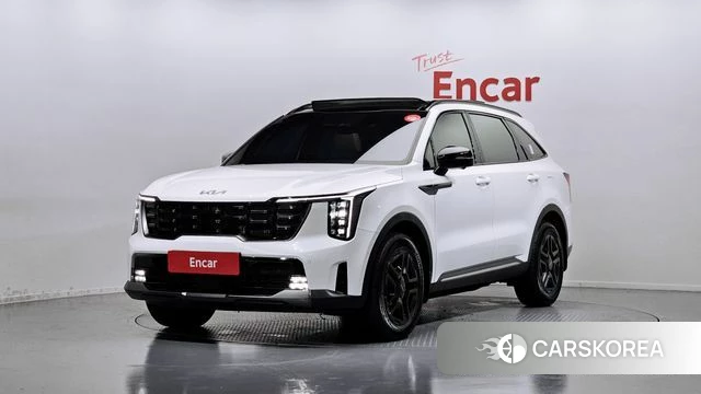 Kia The New Sorento 4th Generation 2024 Белый из Кореи