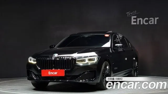 BMW 7 Series (G11) 2020 Черный из Кореи