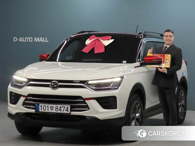Ssangyong Beautiful Korando 2020 Белый из Кореи