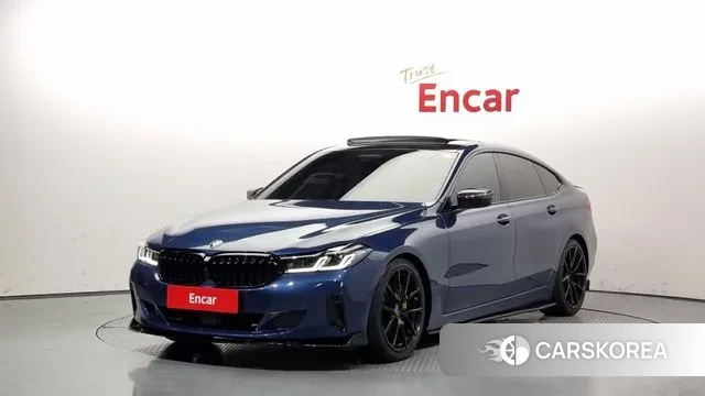 BMW 6 Series GT (G32) 2021 Синий из Кореи