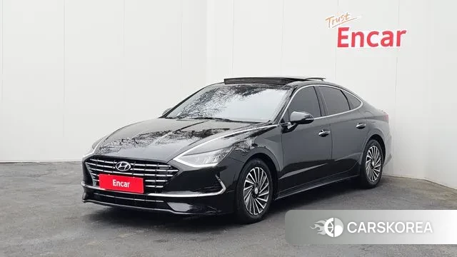 Hyundai Sonata Hybrid (DN8) 2020 Черный из Кореи