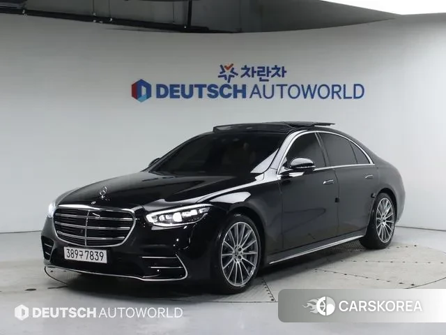 Mercedes-Benz S-Class W223 2022 Черный из Кореи