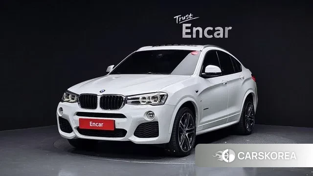 BMW X4 (F26) 2018 Белый из Кореи