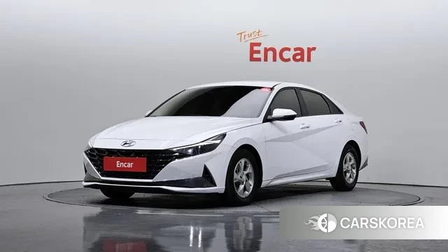 Hyundai Avante (CN7) 2022 Белый из Кореи