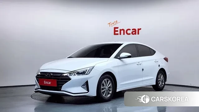 Hyundai The New Avante AD 2019 Белый из Кореи