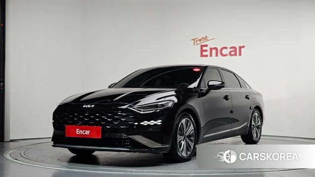Kia K8 Hybrid 2024 Черный из Кореи