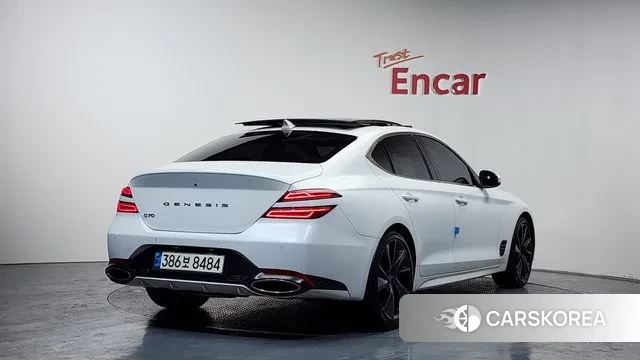 Genesis The New G70 2021 Белый из Кореи