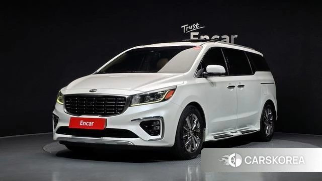 Kia The New Carnival 2018 Белый из Кореи