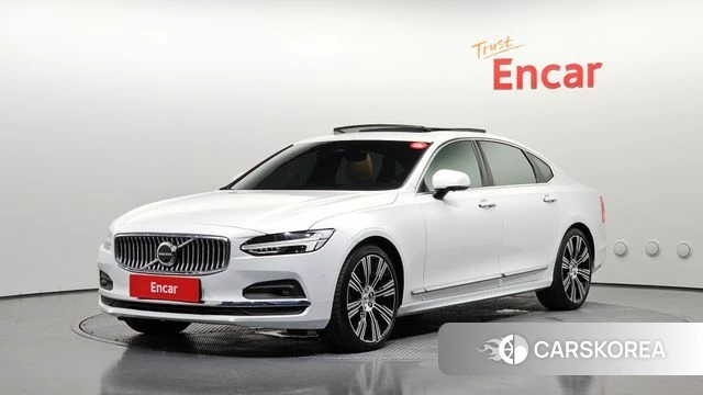 Volvo S90 2022 Белый из Кореи