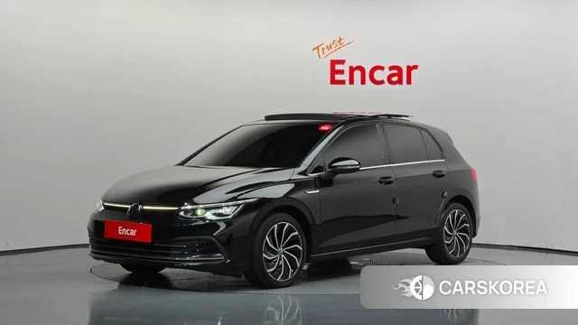 Volkswagen Golf 8th Generation 2023 Черный из Кореи