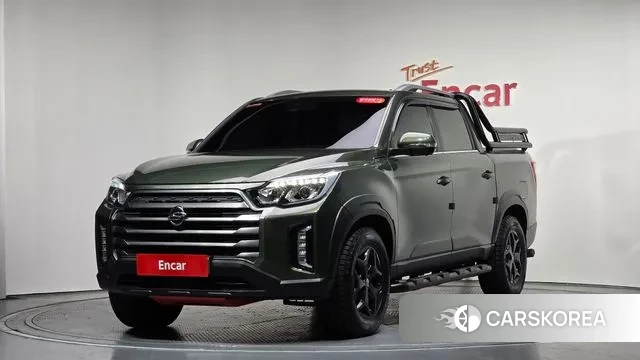 Ssangyong The New Rexton Sport 2022 Зеленый из Кореи