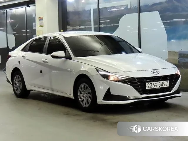 Hyundai Avante (CN7) 2020 Белый из Кореи