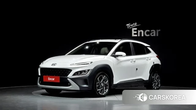 Hyundai The New Kona Hybrid 2022 Белый из Кореи