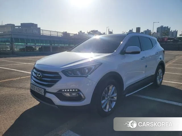 Hyundai Santa Fe The Prime 2018 Белый из Кореи