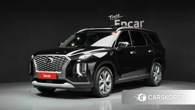 Hyundai Palisade 2022 Черный из Кореи