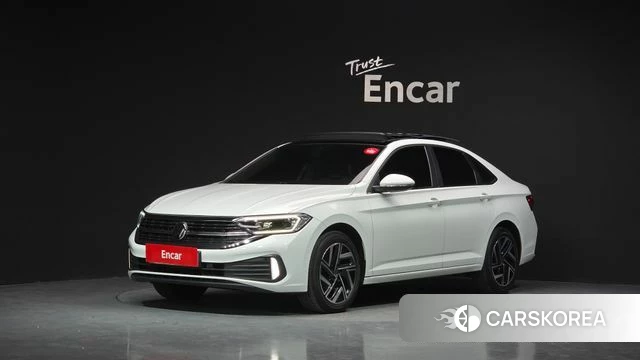 Volkswagen 7th Generation of Jetta 2023 Белый из Кореи