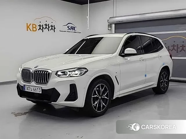 BMW X3 (G01) 2022 Белый из Кореи