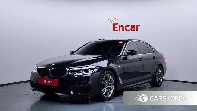 BMW 5 Series (G30) 2019 Черный из Кореи