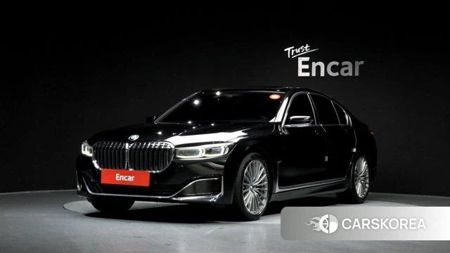 BMW 7 Series (G11) 2022 Черный из Кореи