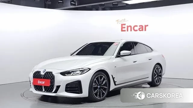 BMW 4 Series (G22) 2023 Белый из Кореи