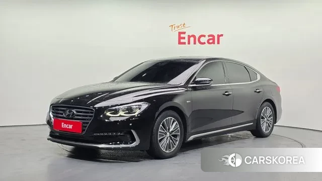 Hyundai Grandeur IG Hybrid 2018 Черный из Кореи