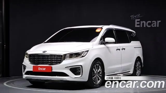 Kia The New Carnival 2020 Белый из Кореи