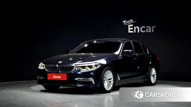 BMW 5 Series (G30) 2018 Синий из Кореи